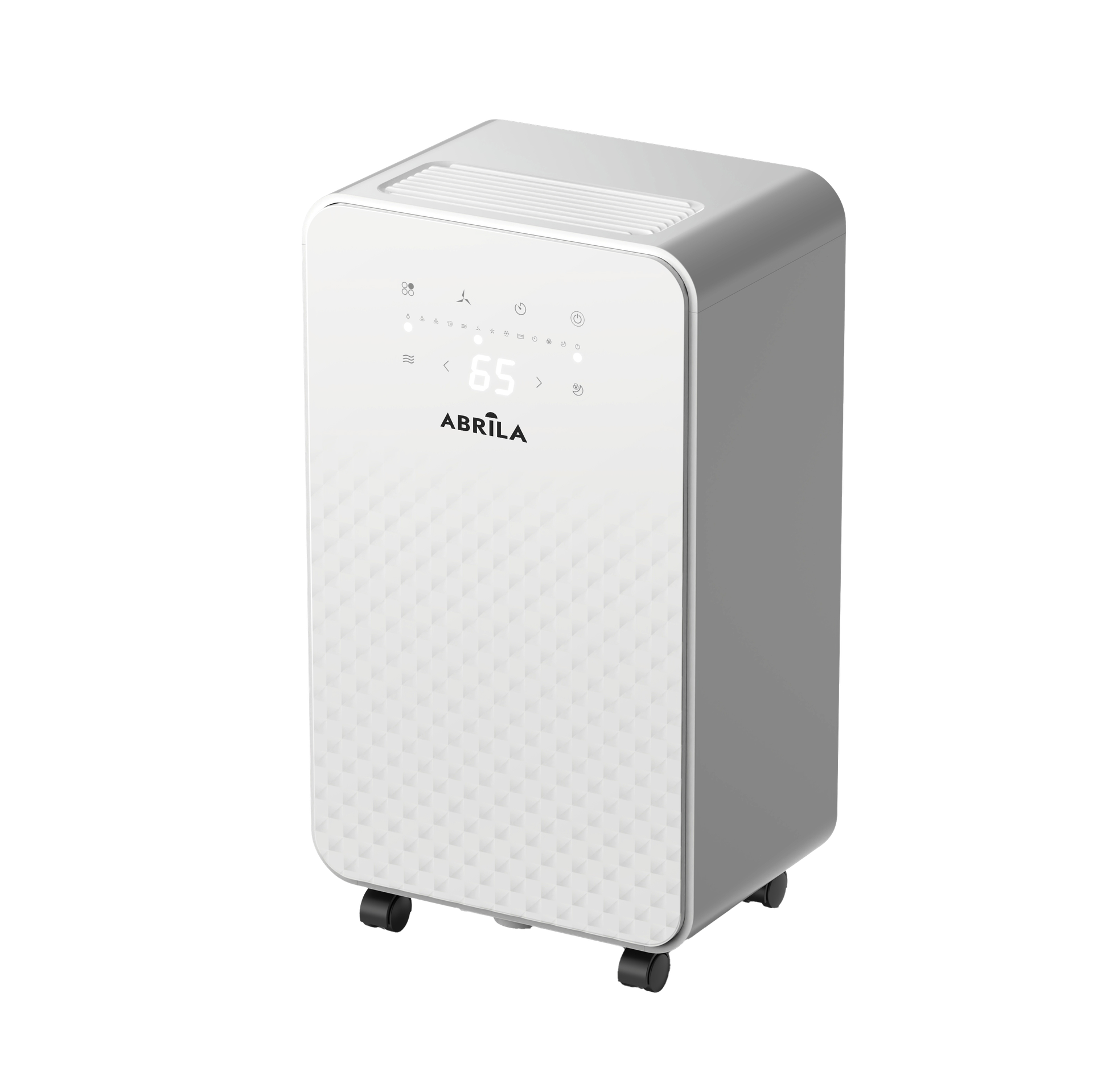 Luftentfeuchter Doris, 270 W, 2-Liter-Tank, automatische Abschaltung, 3 Modi, Timer-Speicherfunktion, 49x28x20 cm