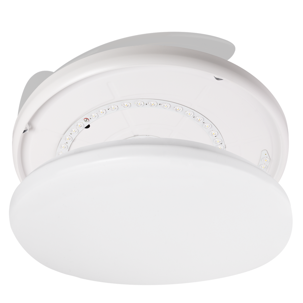 Trident DC-Ventilator, Sommer-Winter-Funktion, 59 W, Weiß, 4 Flügel, 107D, 6980 LM, Dimmer, Fernbedienung + Timer + Memory, 3000