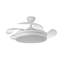 Ventilator Bayomo 59 W 6980 lm Weiß 4 Flügel Verschiebung 34,5/42x50/107 D.3 Farbe DC Fernbedienung + Einstellbare Intensität