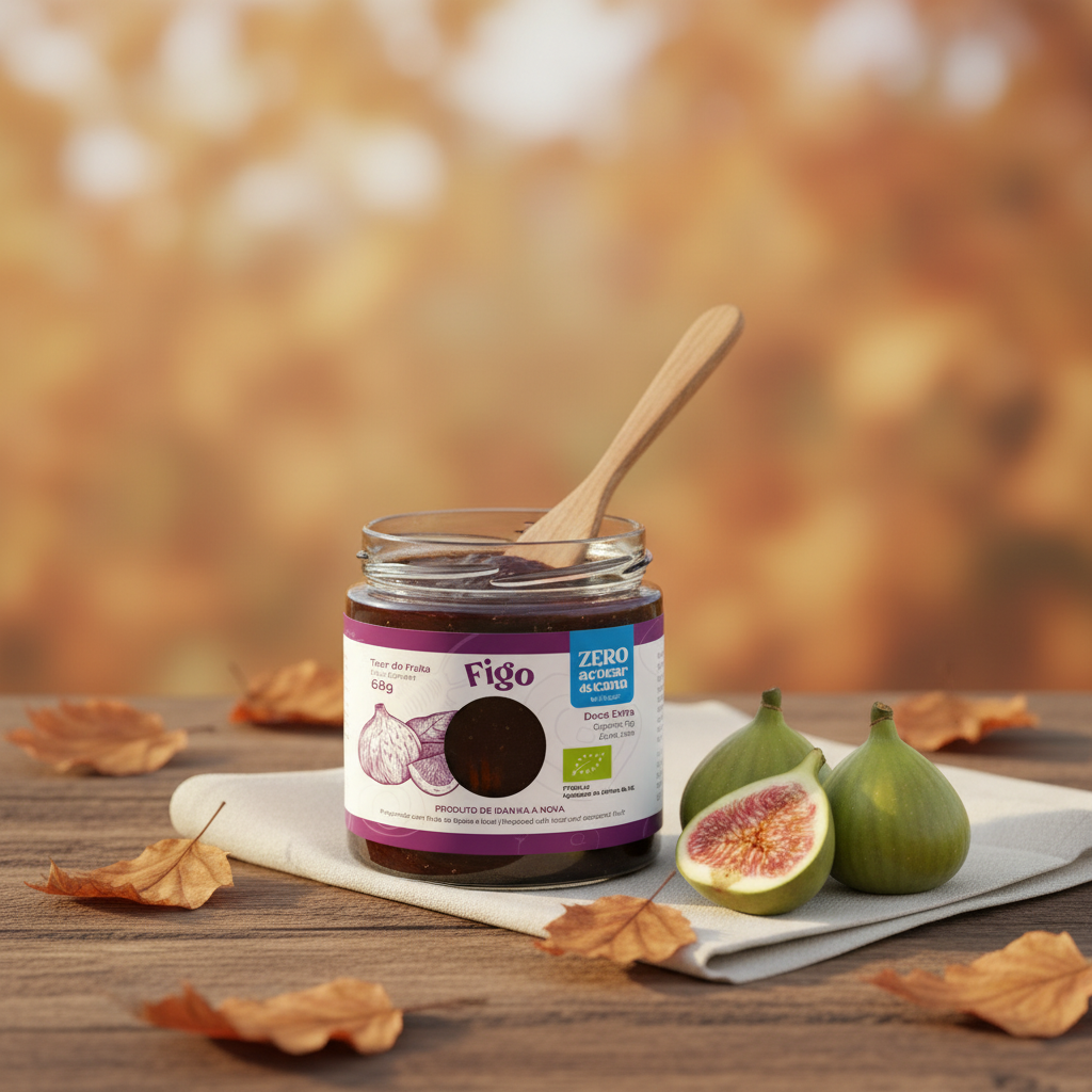 Doce Extra de Figo Biológico, Sem Açúcar