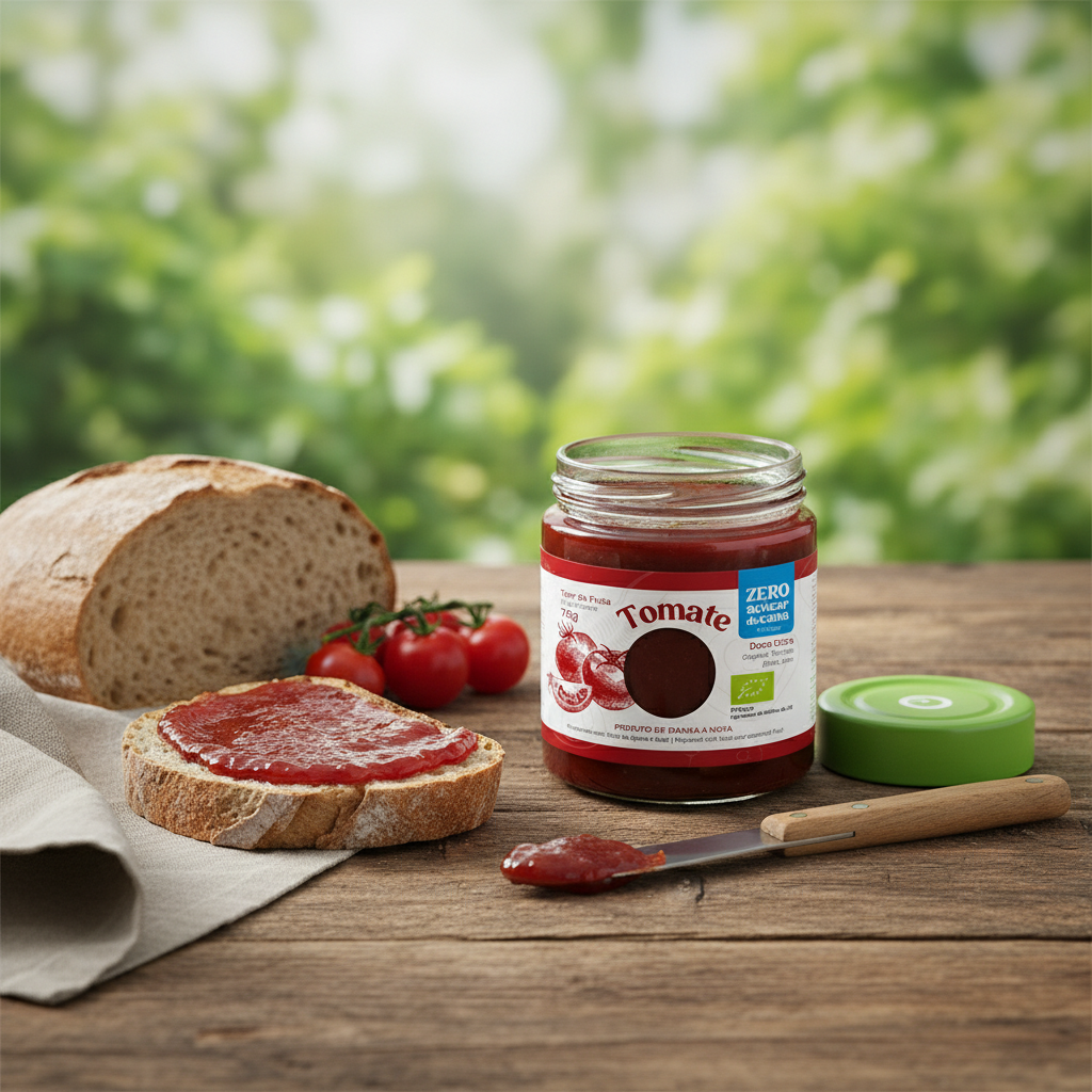 Doce Extra de Tomate Biológico, Sem Açúcar