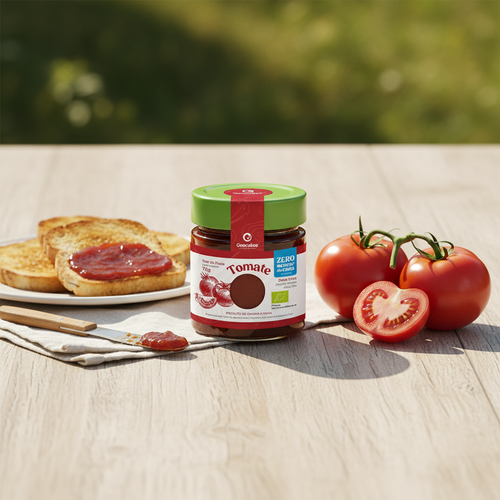 Doce Extra de Tomate Biológico, Sem Açúcar