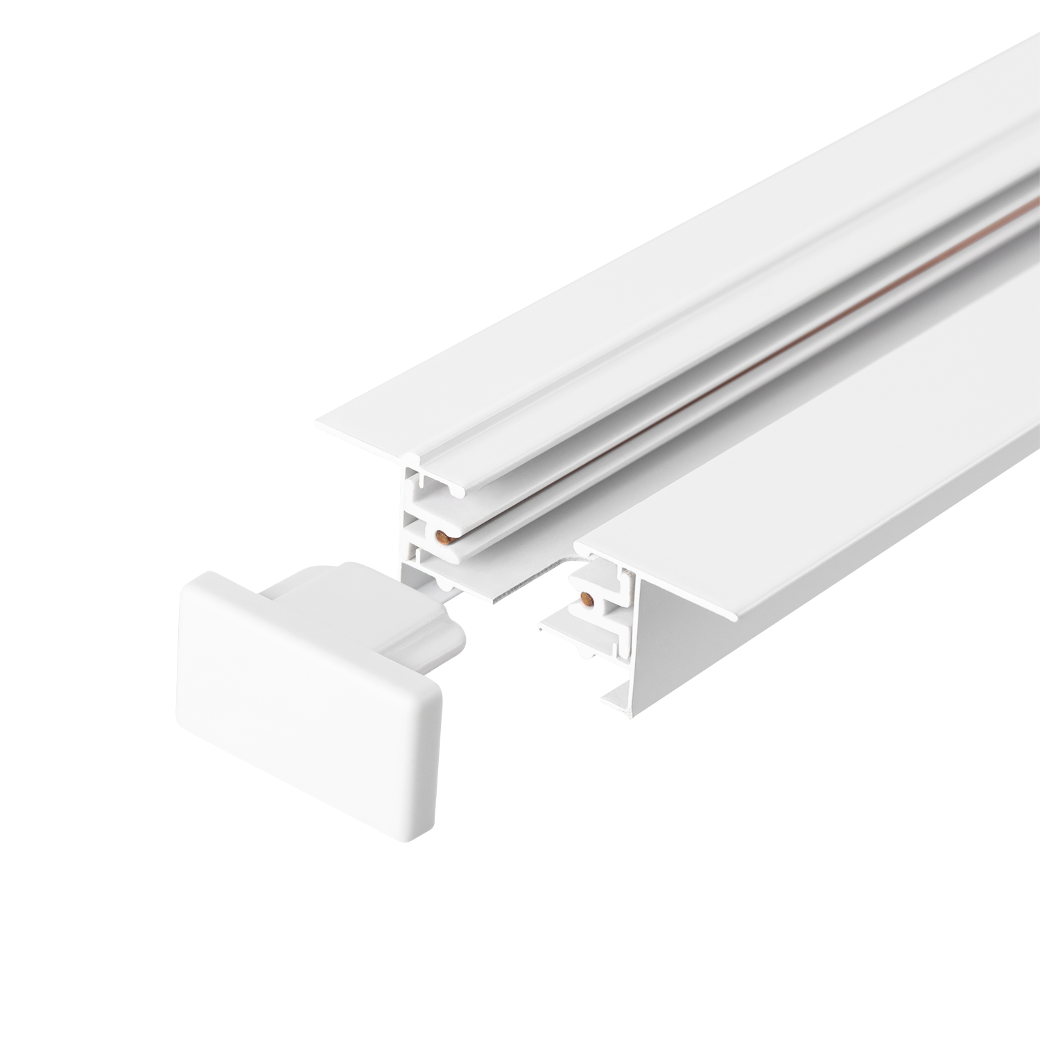 Refletores LED brancos de 2M de trilha monofásica para incorporação [HO-218000CARRIL-2M-EM]