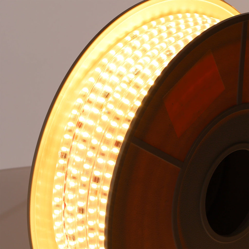 LED-Streifen 120 LEDs/M 1500Lm/M 6000ºK SMD2835 mikroprismatischer Diffusor gleichgerichtet 220VAC IP65 x50M 40.000H