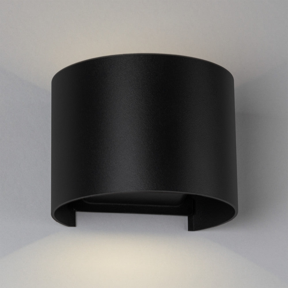 Aplique LED para exterior 2x5W 100Lm/W IP65 Negro 4000K [HO-APL07-IP65-BW]