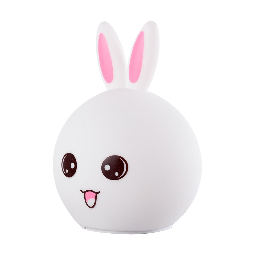 Candeeiro de mesa LED infantil regulável por palmas 5VDC/USB 6500K [HO-CONEJO-WW-CW]
