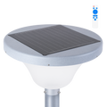 Poste solar circular LED para jardins 45W