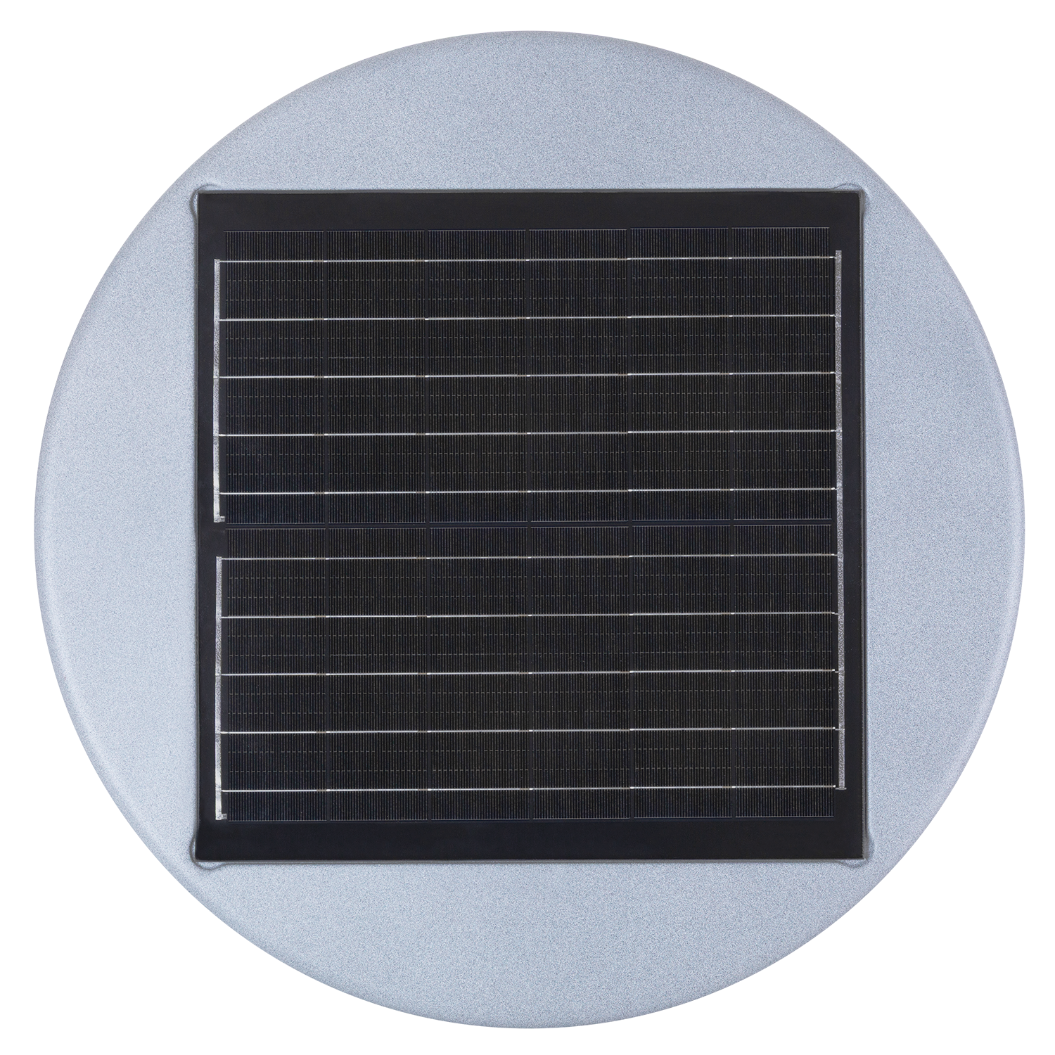 Poste solar circular LED para jardins 45W