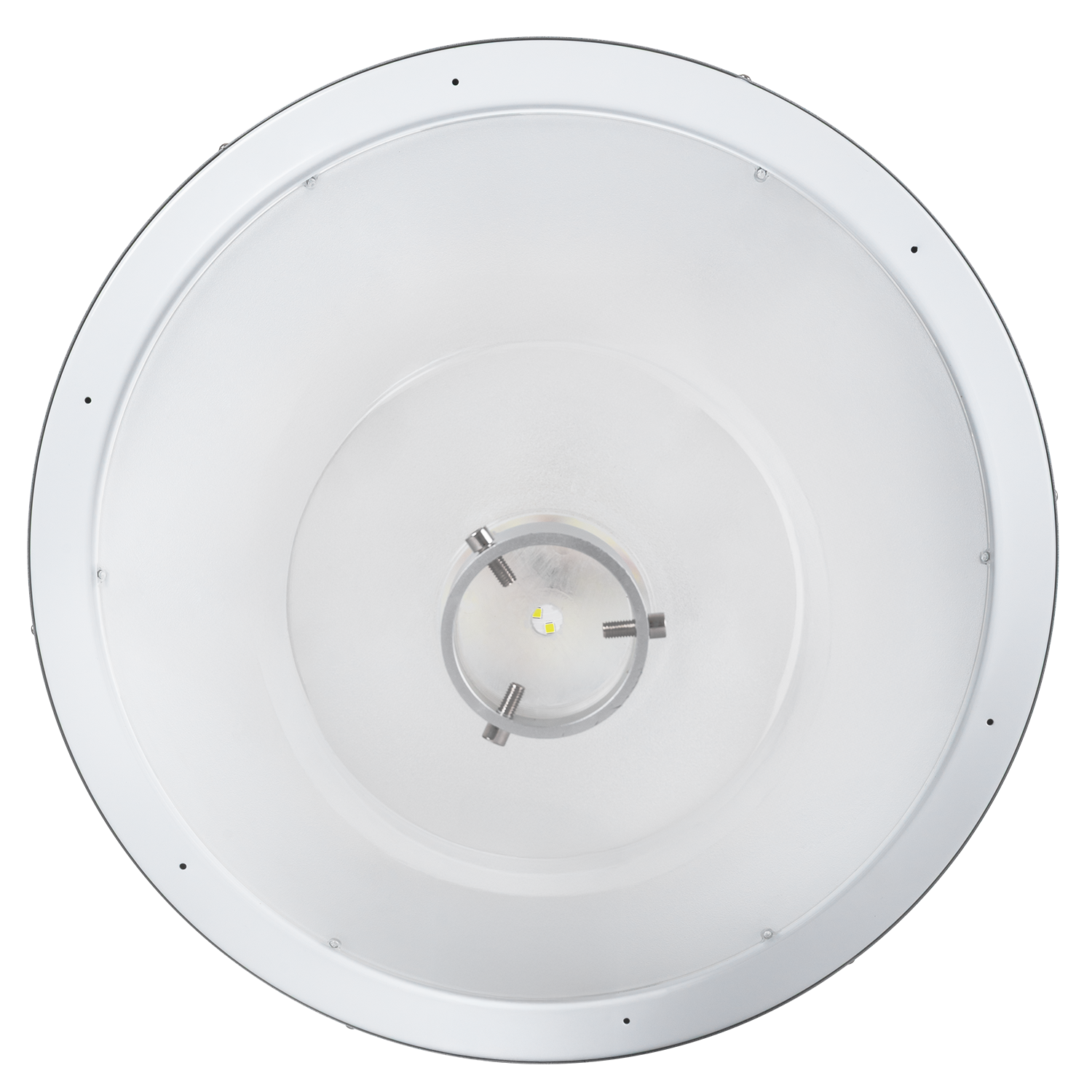 Poste solar circular LED para jardins 45W