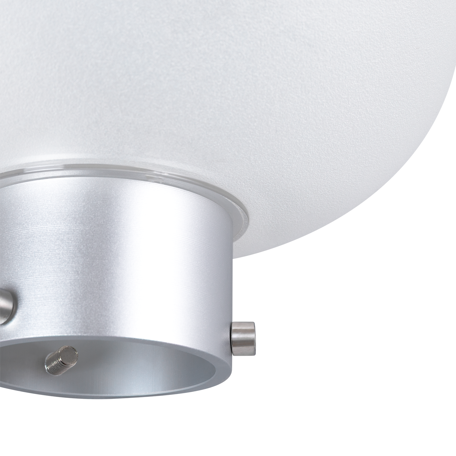 Poste solar circular LED para jardins 45W
