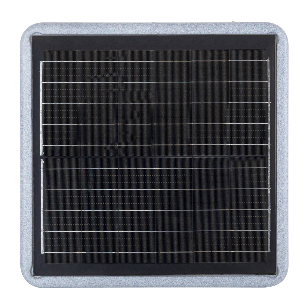 Poste LED Solar Retangular para Jardins 45W