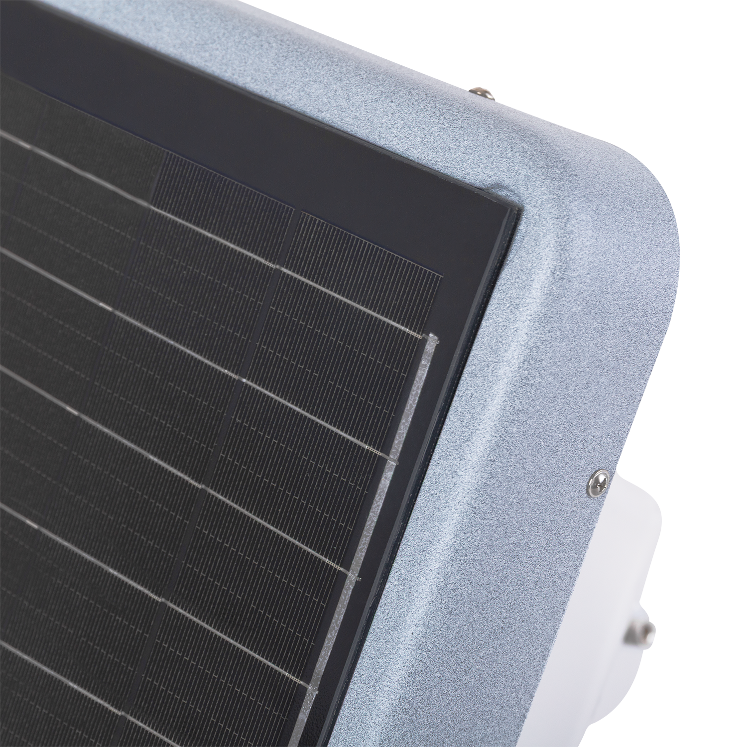 Poste LED Solar Retangular para Jardins 45W