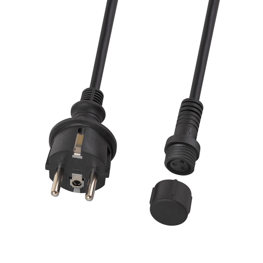 Cadeia de 20 Porta-Lâmpadas E27 10 Metros IP65 sem Lâmpadas [HO-CAD-10M-20xE27]