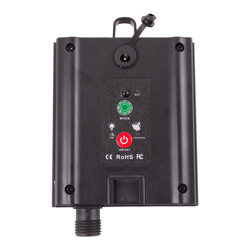 Corrente 25 Lâmpadas LED G40 2700ºK 9,5M Solar - Painel: 5,5V 1,2W Bateria: 3,7V 1200Mah [Ho-Cad-25-Sol-Ww]