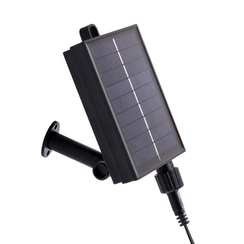 Corrente 25 Lâmpadas LED G40 2700ºK 9,5M Solar - Painel: 5,5V 1,2W Bateria: 3,7V 1200Mah [Ho-Cad-25-Sol-Ww]