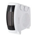 Calefactor de resistencia + ventilador 500W Blanco