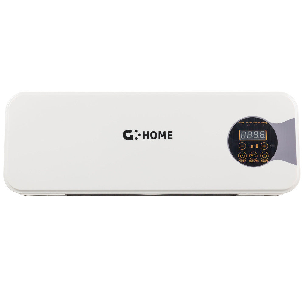 Aquecedor PTC + Ventilador 1500W Controle Remoto Branco