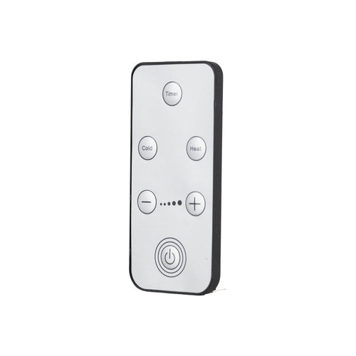 Calefactor PTC + Ventilador 1500W Mando a Distancia Blanco