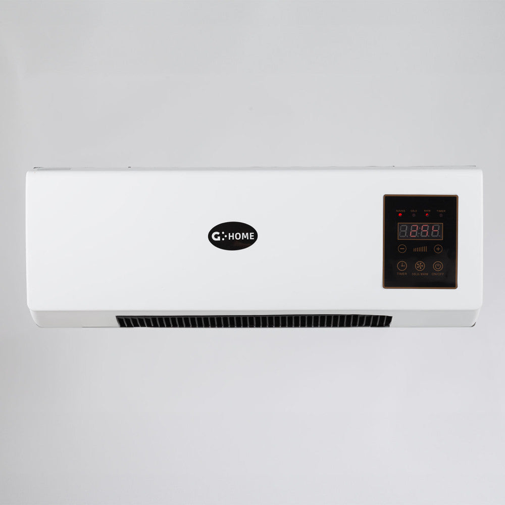 Aquecedor PTC + Ventilador 1500W Controle Remoto Branco