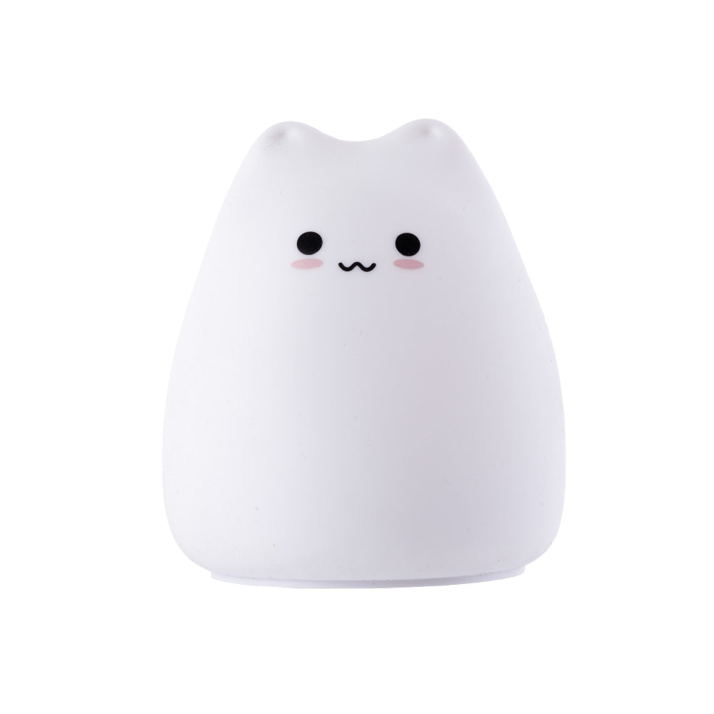 Candeeiro nocturno "Cat" para mesa de cabeceira LED infantil, luz nocturna e recarregável