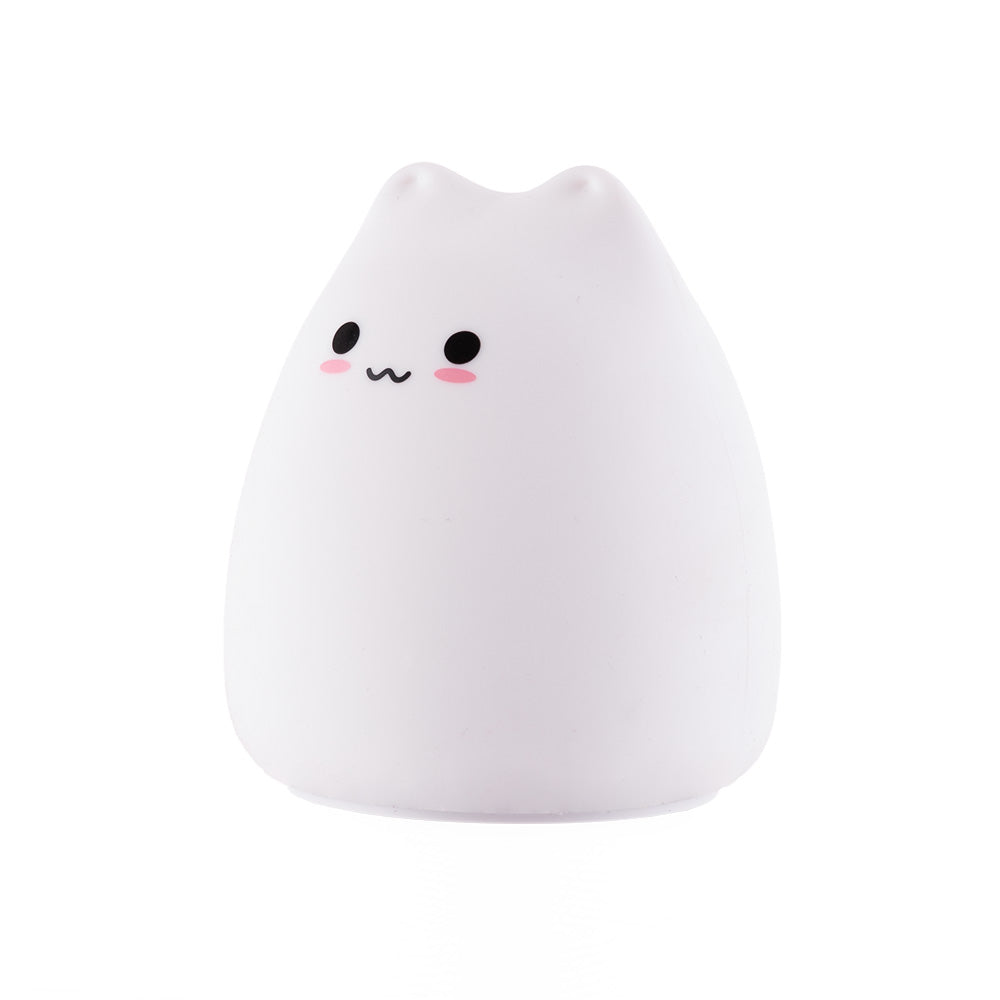 Candeeiro nocturno "Cat" para mesa de cabeceira LED infantil, luz nocturna e recarregável