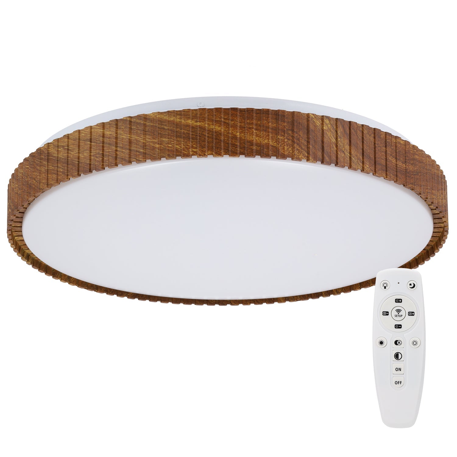Dekorative LED-Deckenleuchte 40W CCT 3000-6000ºK (dimmbare Lichtfarbe) Fernbedienung
