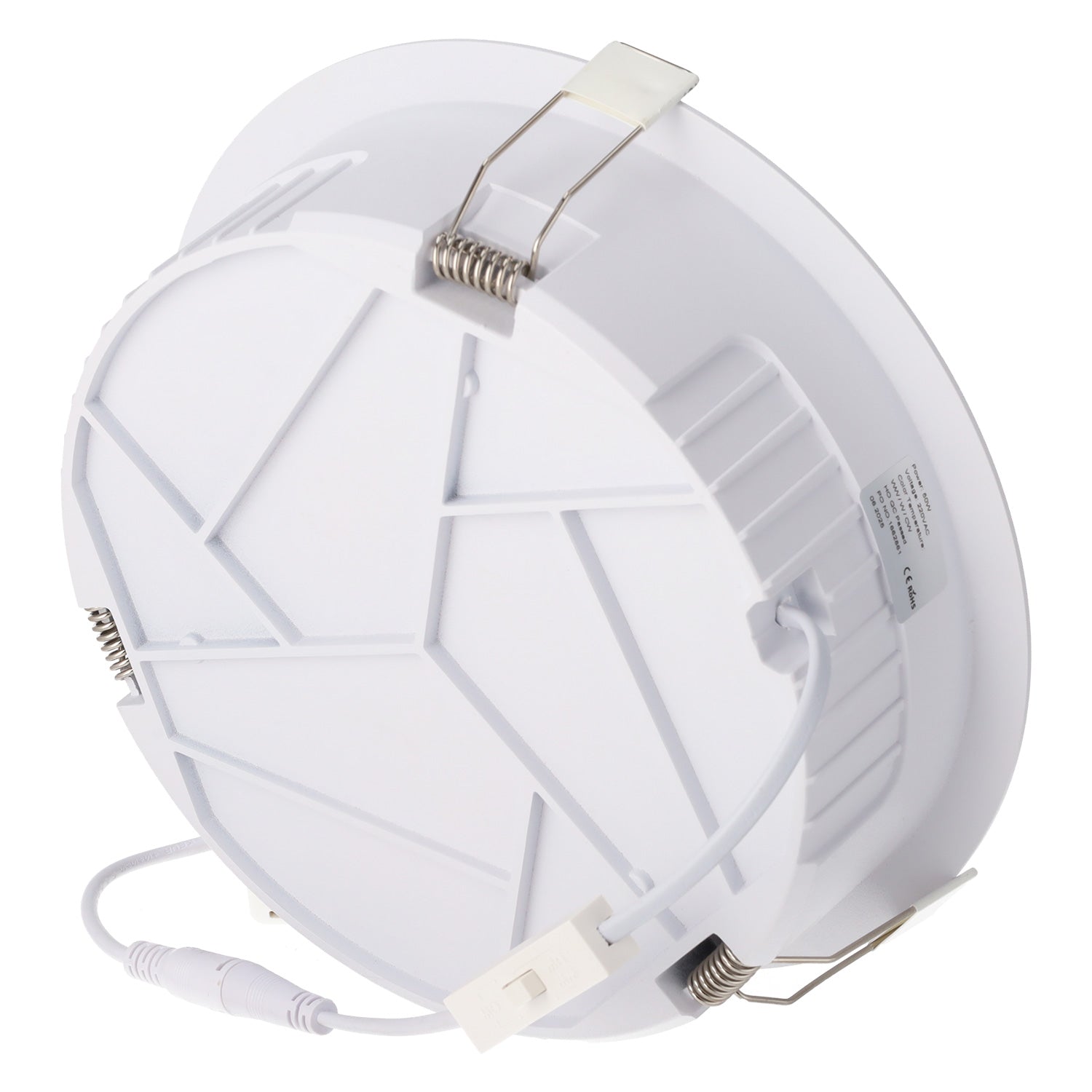 Downlight LED 50W 4 CCT (Cúpula de luz regulável) 140LM/W UGR17 Driver Lifud