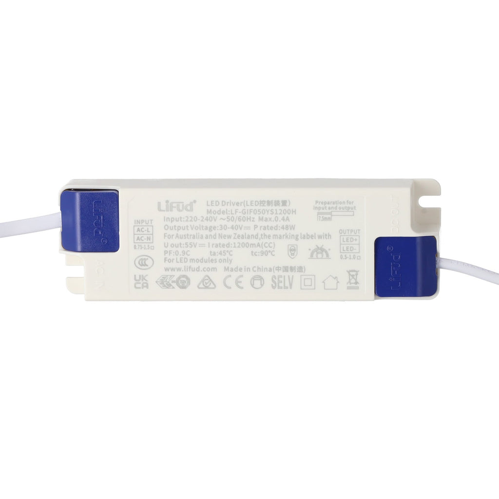 Downlight LED 50W 4 CCT (Cúpula de luz regulável) 140LM/W UGR17 Driver Lifud