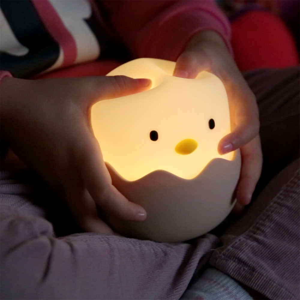 Candeeiro nocturno "Galinha" para mesa de cabeceira LED infantil, luz nocturna e recarregável