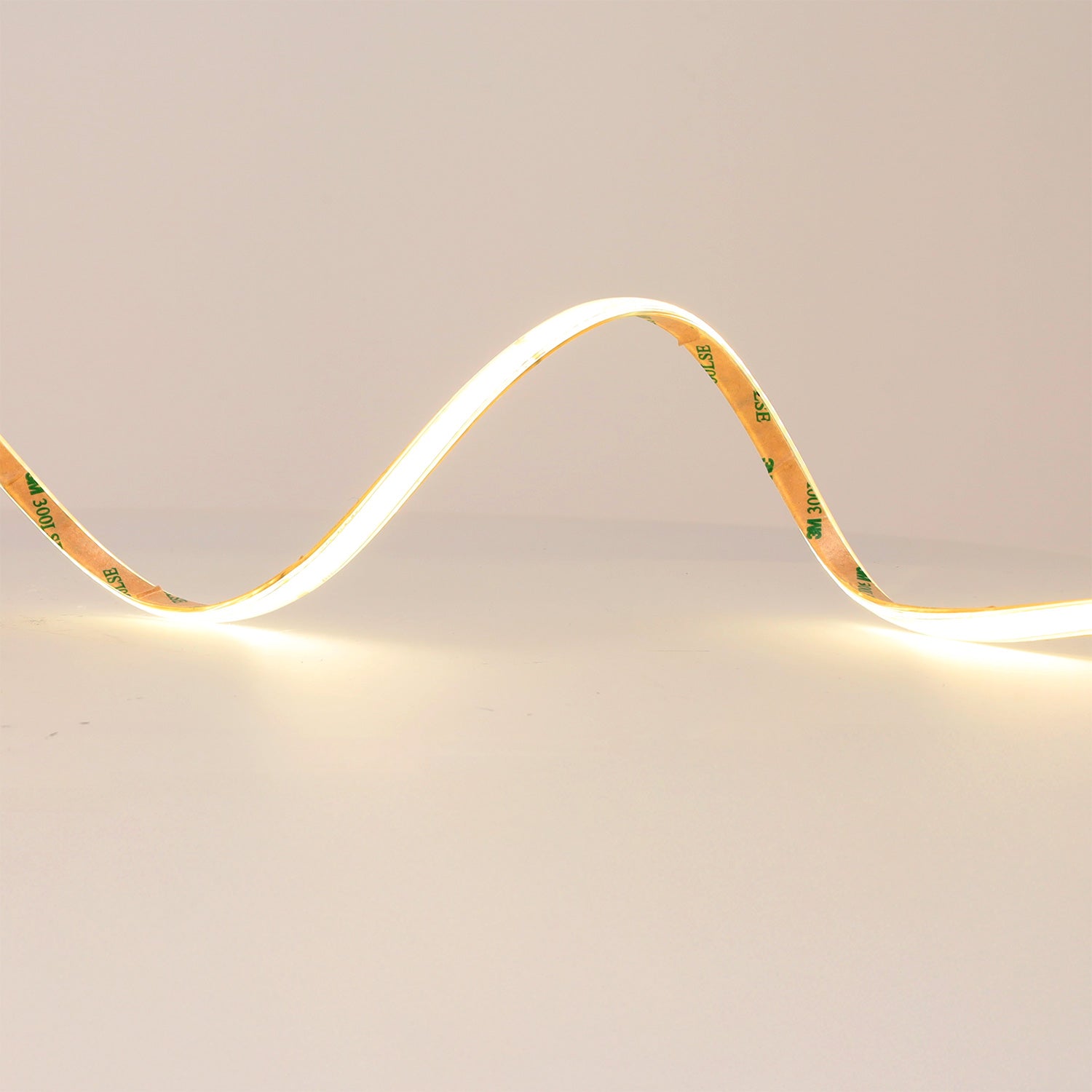 Fita LED COB Auto-retificada 220VAC 10W/m IP65 - 50 Metros Fita 3M Branco Natural 4000K