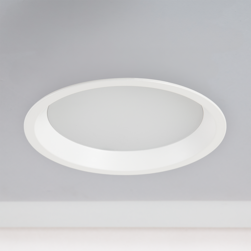 Downlight LED 24W 140Lm/W Driver LIFUD Flicker Free 6000ºK [HO-DL01-LI-24W-CW]