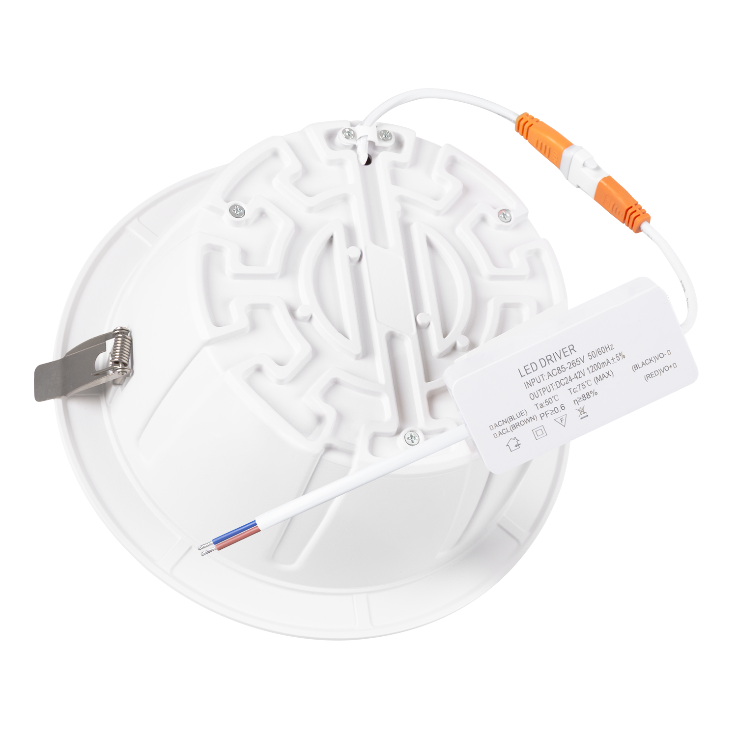Foco Downlight Circular LED 50W 7000Lm 6000ºK Antirreflexo UGR19 40.000H