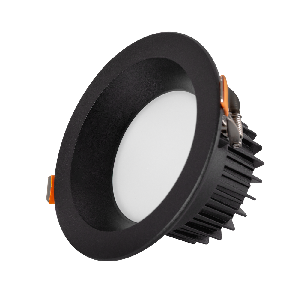 Foco Downlight Circular LED 9W 900Lm 6000ºK Antirreflexo UGR19 40.000H Preto