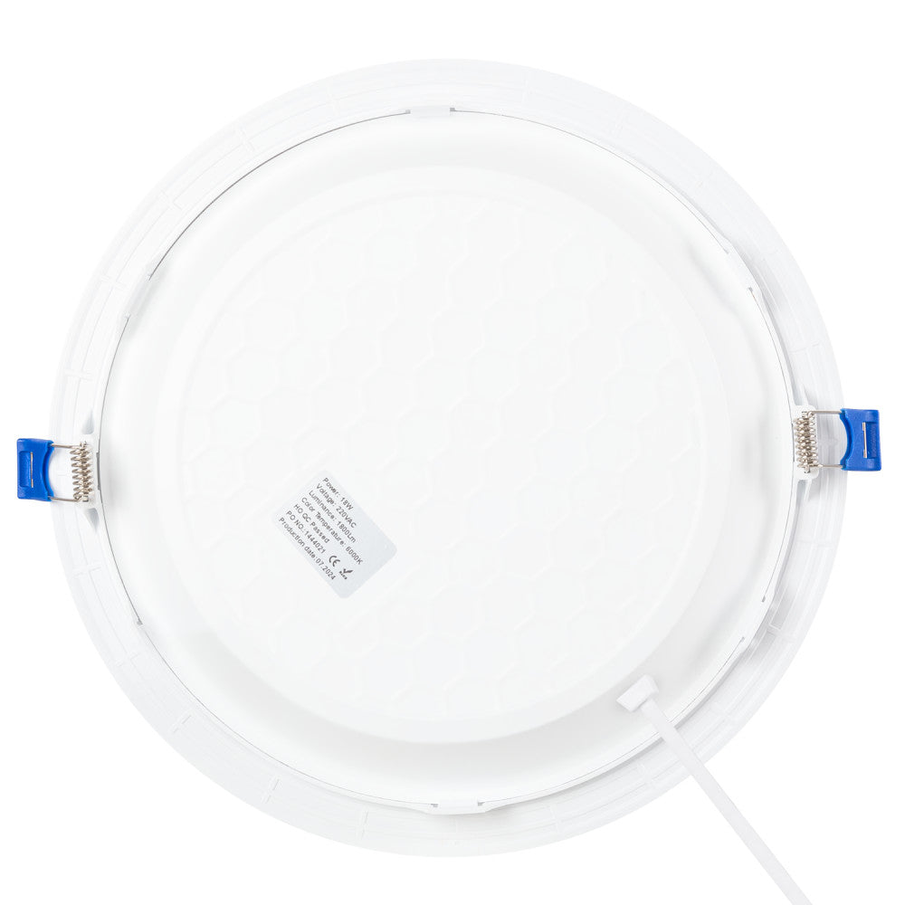Lámpara empotrable LED 100Lm/W 18W 1800Lm 6000ºK IP20 [HO-DLC-18W-1800LM-CW]