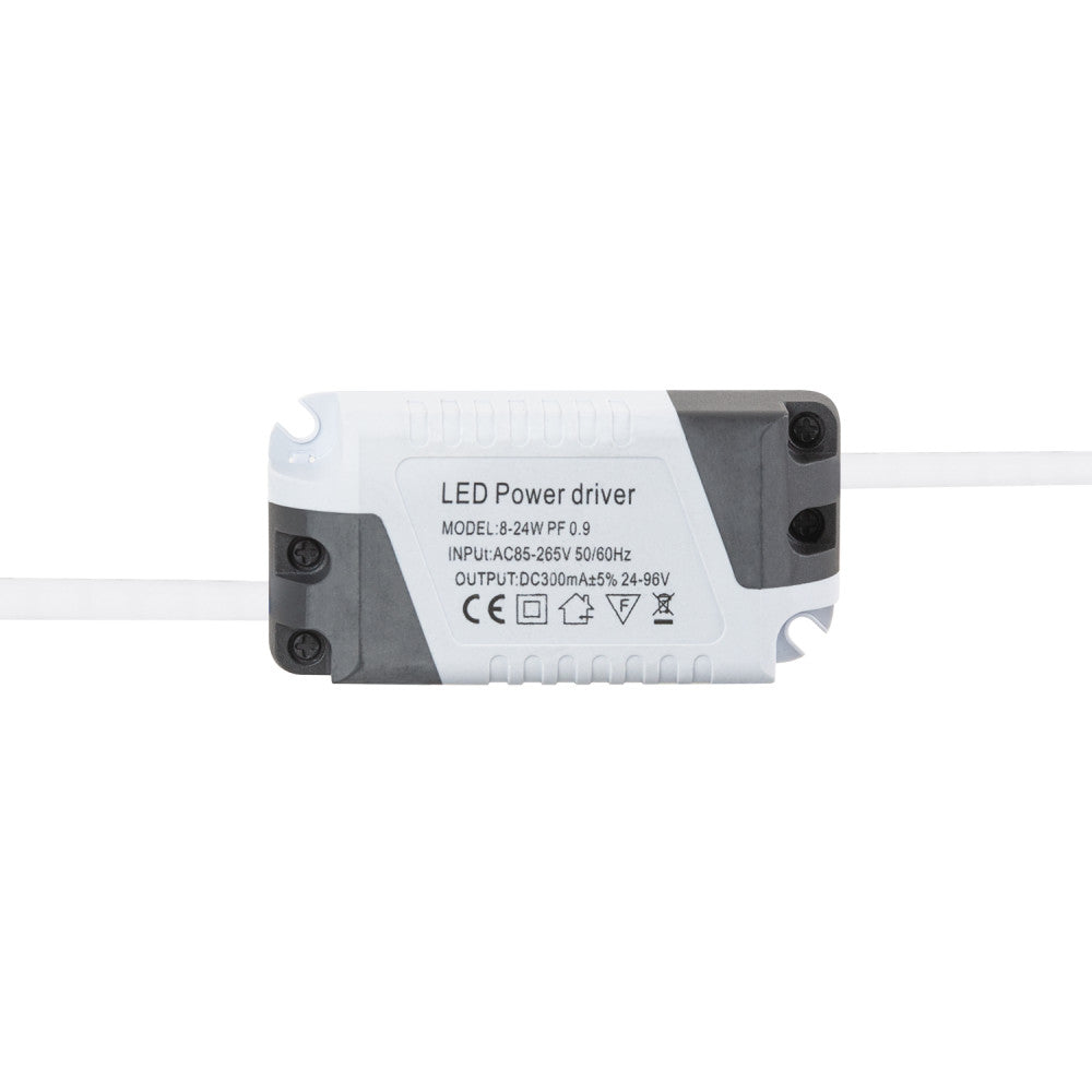 Lâmpada embutida LED 100Lm/W 24W 2400Lm 6000ºK IP20 [HO-DLC-24W-2400LM-CW]