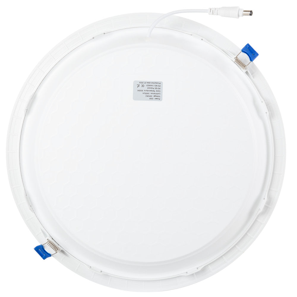 Lâmpada embutida LED 100Lm/W 24W 2400Lm 6000ºK IP20 [HO-DLC-24W-2400LM-CW]
