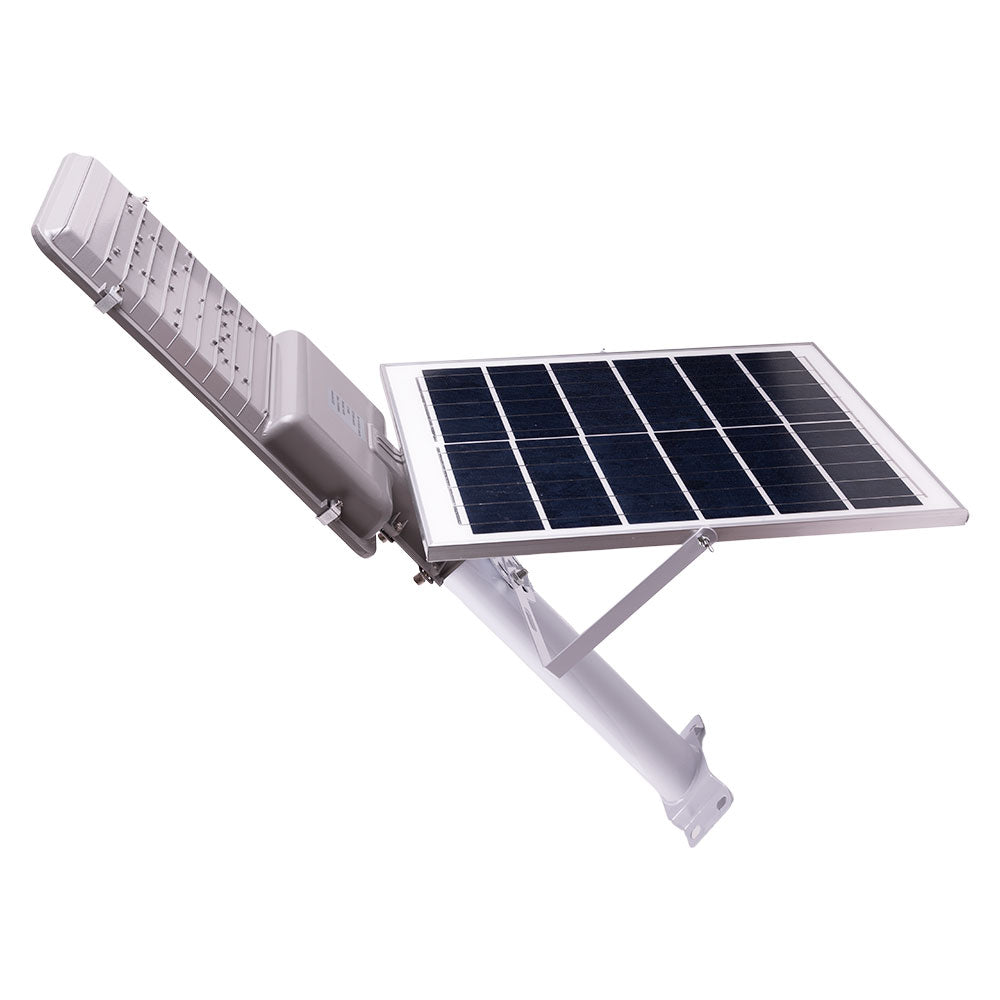 Iluminação Pública LED Solar-Controle Controlo Remoto- Regulável- Painel: 6V 100W Bateria: 3,2V 15000Mah [Ho-Far-Sol-100W-Cw]