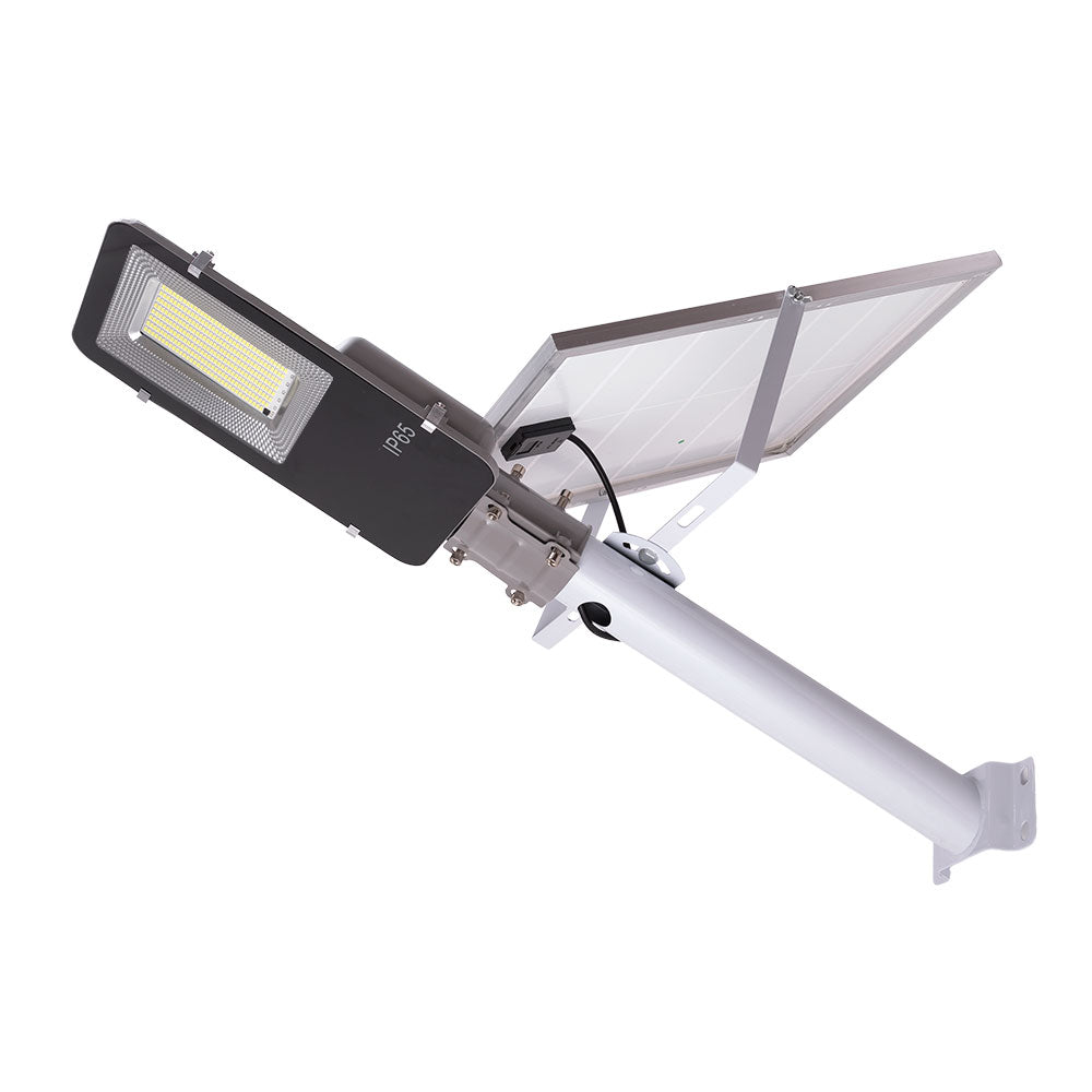 Iluminação Pública LED Solar - Painel: 6V 150W Bateria: 3,2V 15000Mah [Ho-Far-Sol-150W-Cw]
