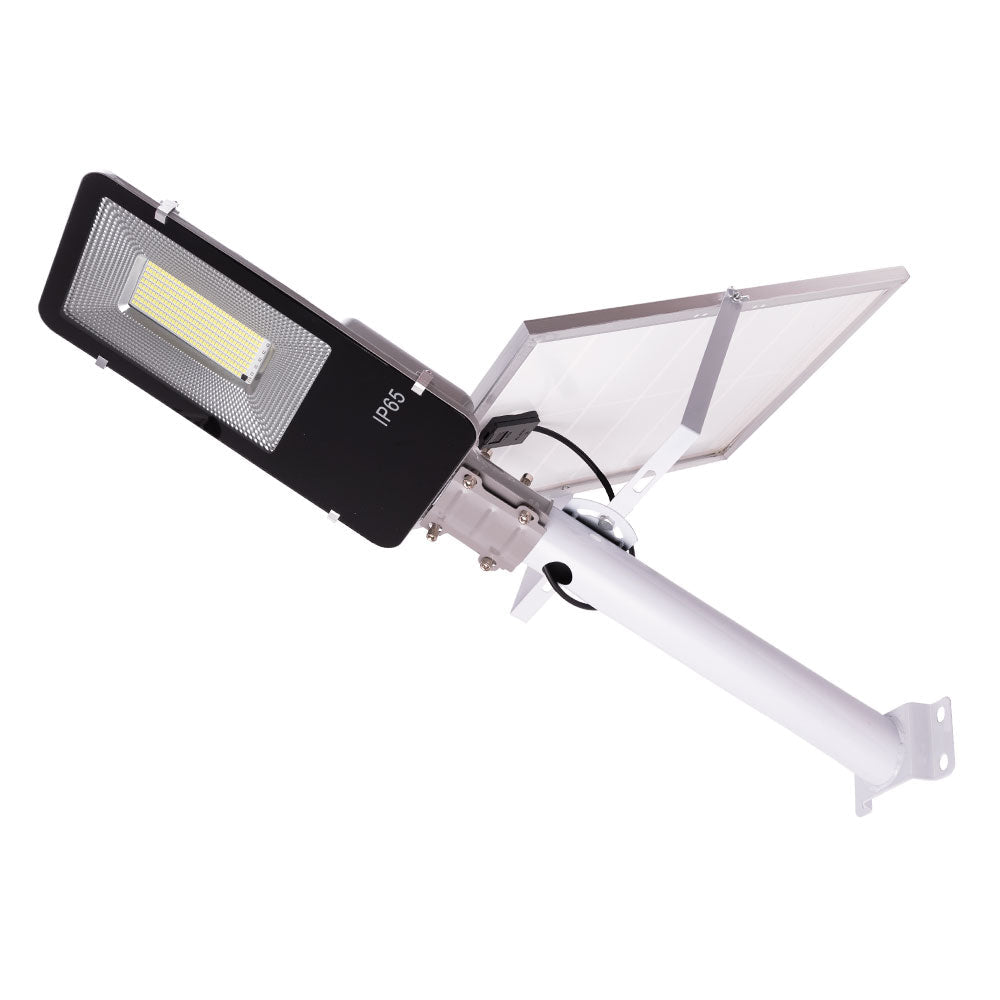 Iluminação Pública LED Solar-Controle Controlo Remoto- Regulável- Painel: 6V 200W Bateria: 3,2V 20000Mah [Ho-Far-Sol-200W-Cw]