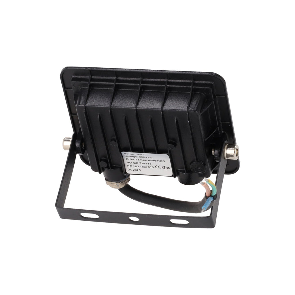 Projetor LED RGBW com controle remoto 10W [HO-ICRGBFL-10W]