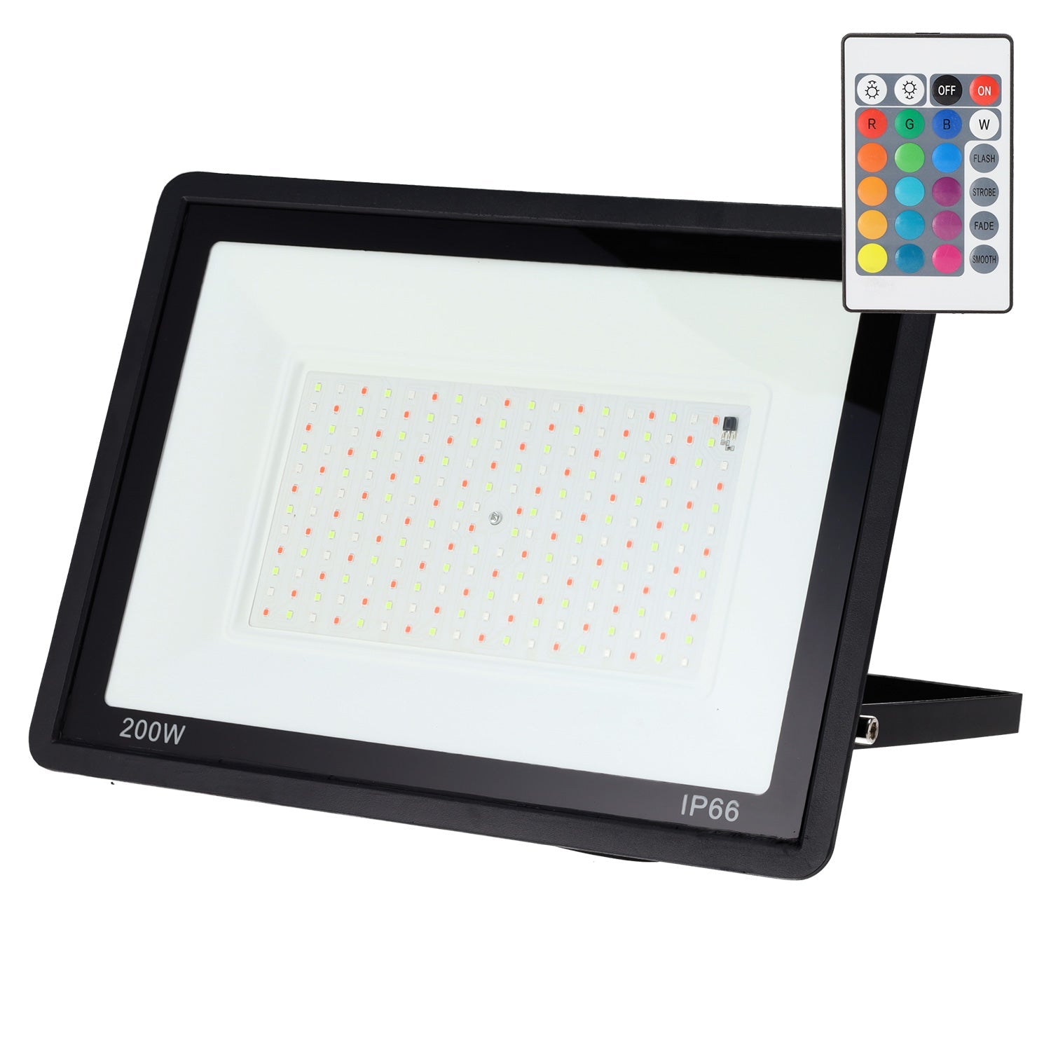 RGBW LED-Fluter mit Fernbedienung 200W [HO-ICRGBFL-200W]