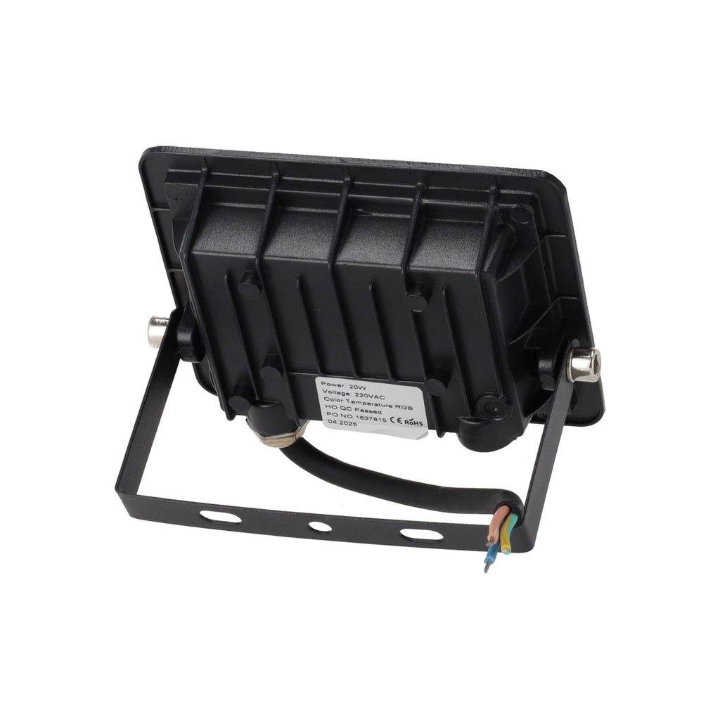 Projetor LED RGBW com controle remoto 20W [HO-ICRGBFL-20W]