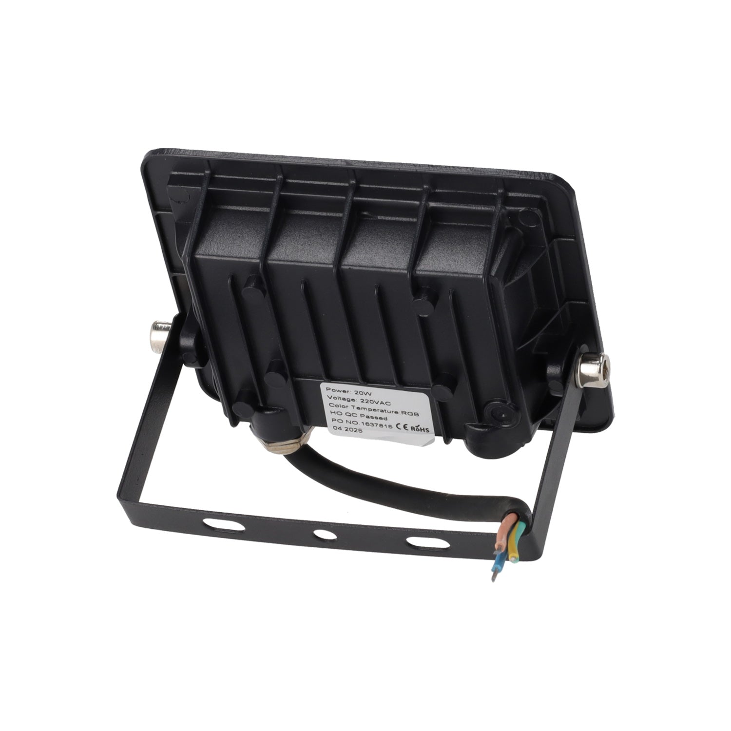 Projetor LED RGBW com controle remoto 20W [HO-ICRGBFL-20W]