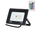 Projetor LED RGBW com controle remoto 30W [HO-ICRGBFL-30W]