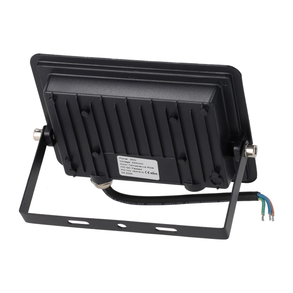 Projetor LED RGBW com controle remoto 30W [HO-ICRGBFL-30W]