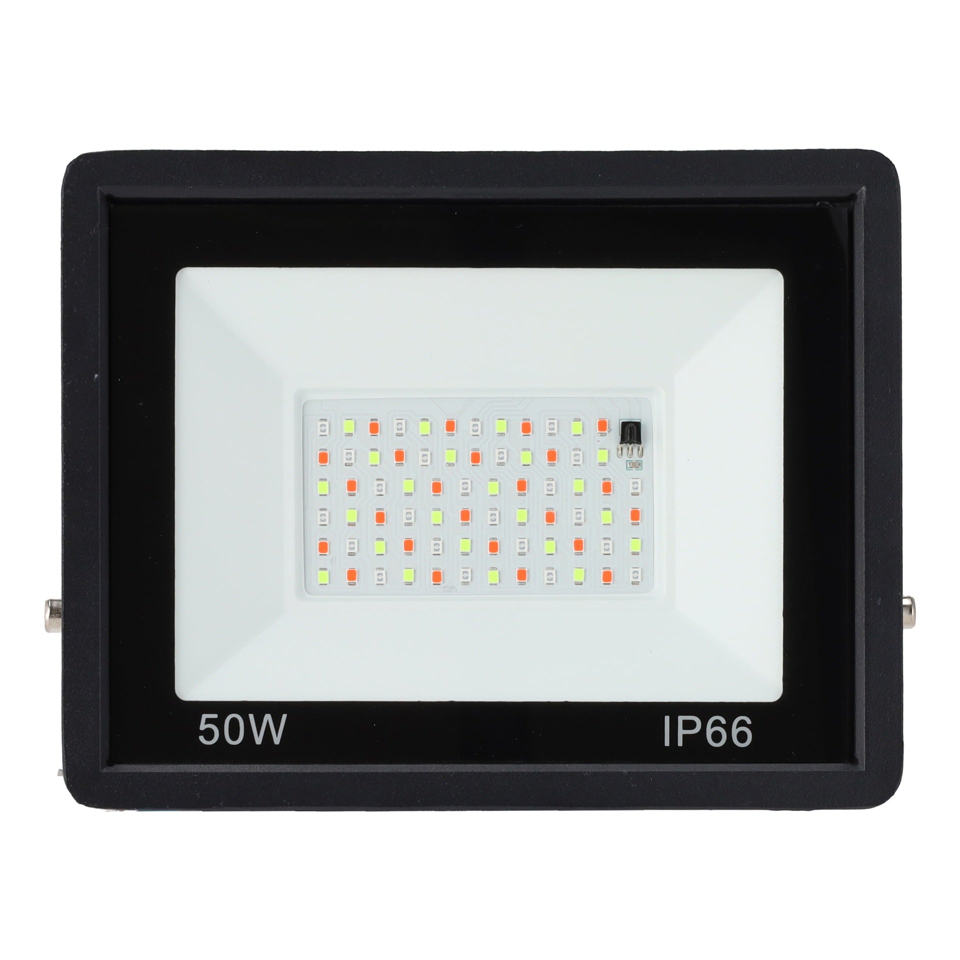 Projetor LED RGBW com controle remoto 50W [HO-ICRGBFL-50W]