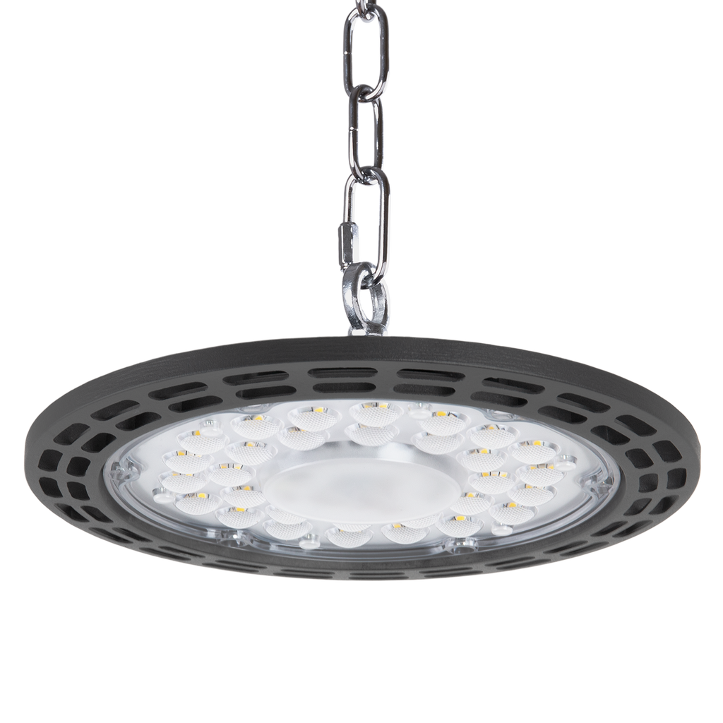 Luminária LED UFO alta 100W 10.000Lm 6500ºK [HO-ICUFO-100W-03-CW]
