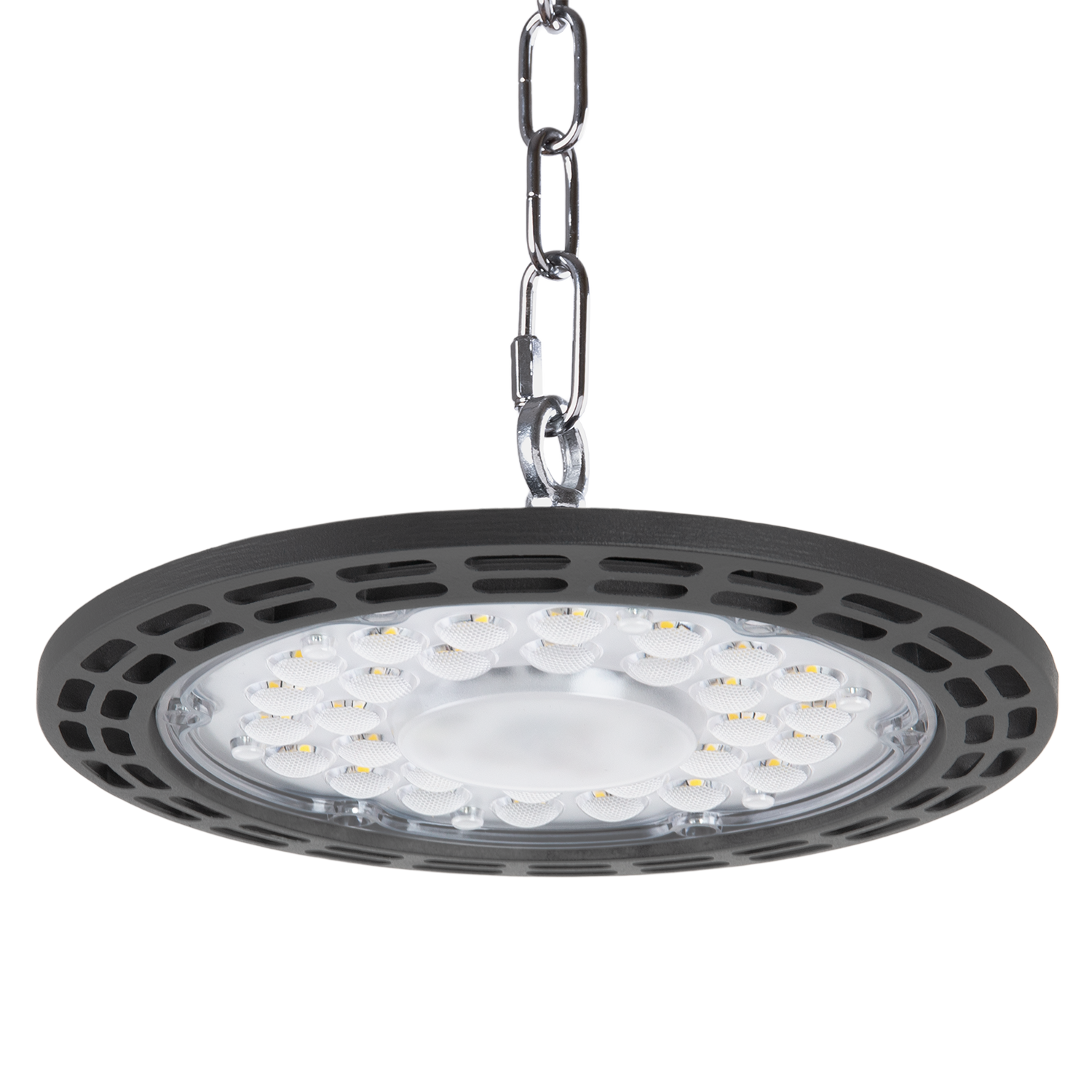 Luminária LED UFO alta 100W 10.000Lm 6500ºK [HO-ICUFO-100W-03-CW]