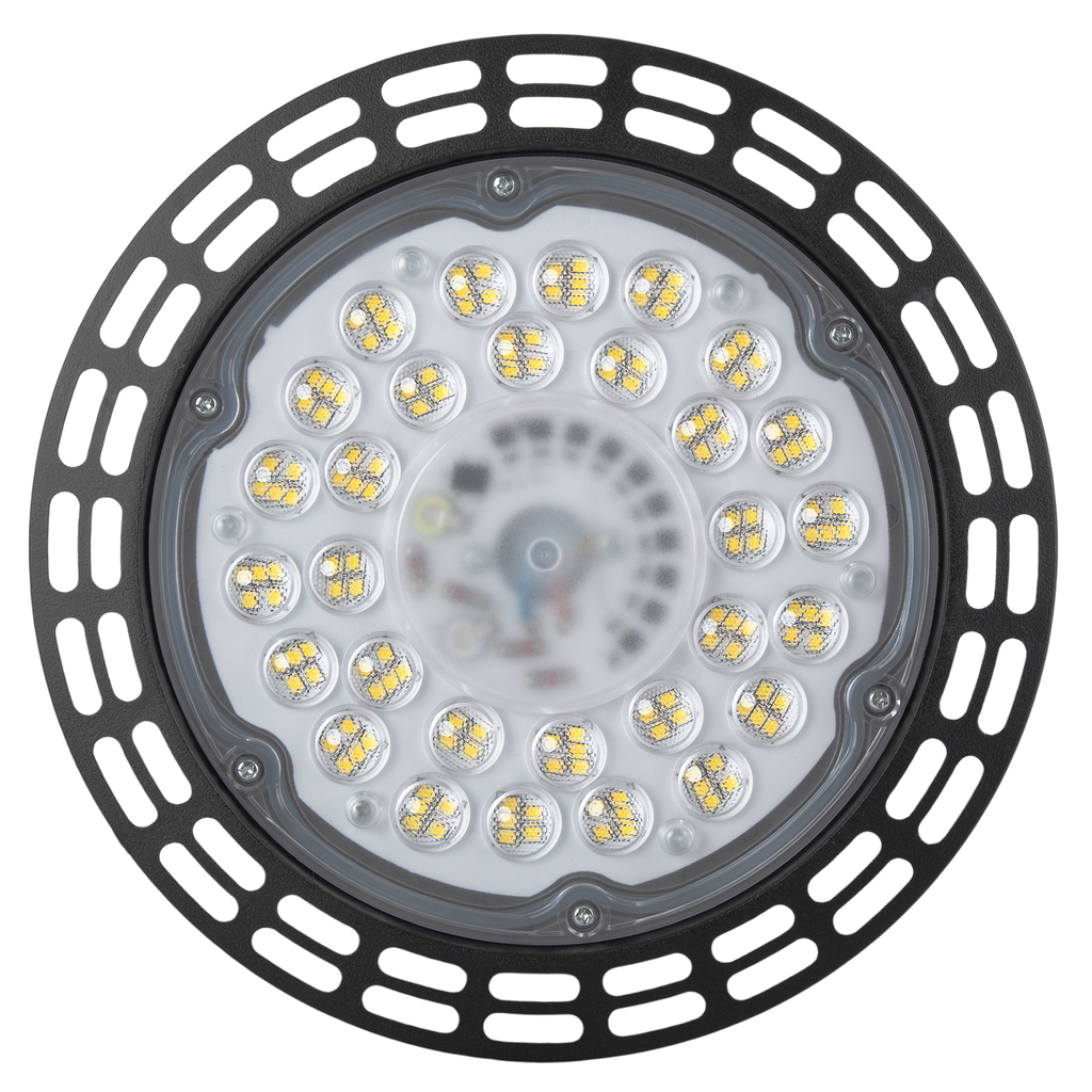Luminária LED UFO alta 100W 10.000Lm 6500ºK [HO-ICUFO-100W-03-CW]