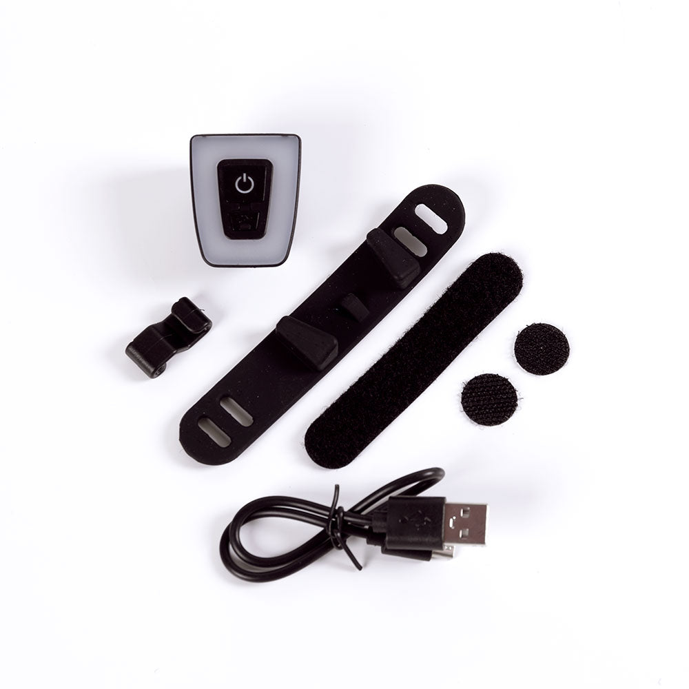 Luz Trasera Bicicleta LED 2 Niveles+Intermitente Usb